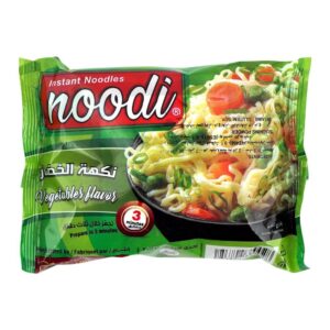 Noodi Noodles vegetables flavor