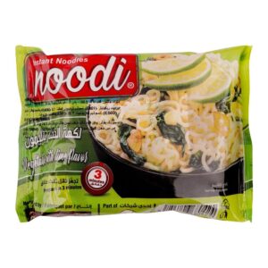 Noodi vegetables with lemon flavor